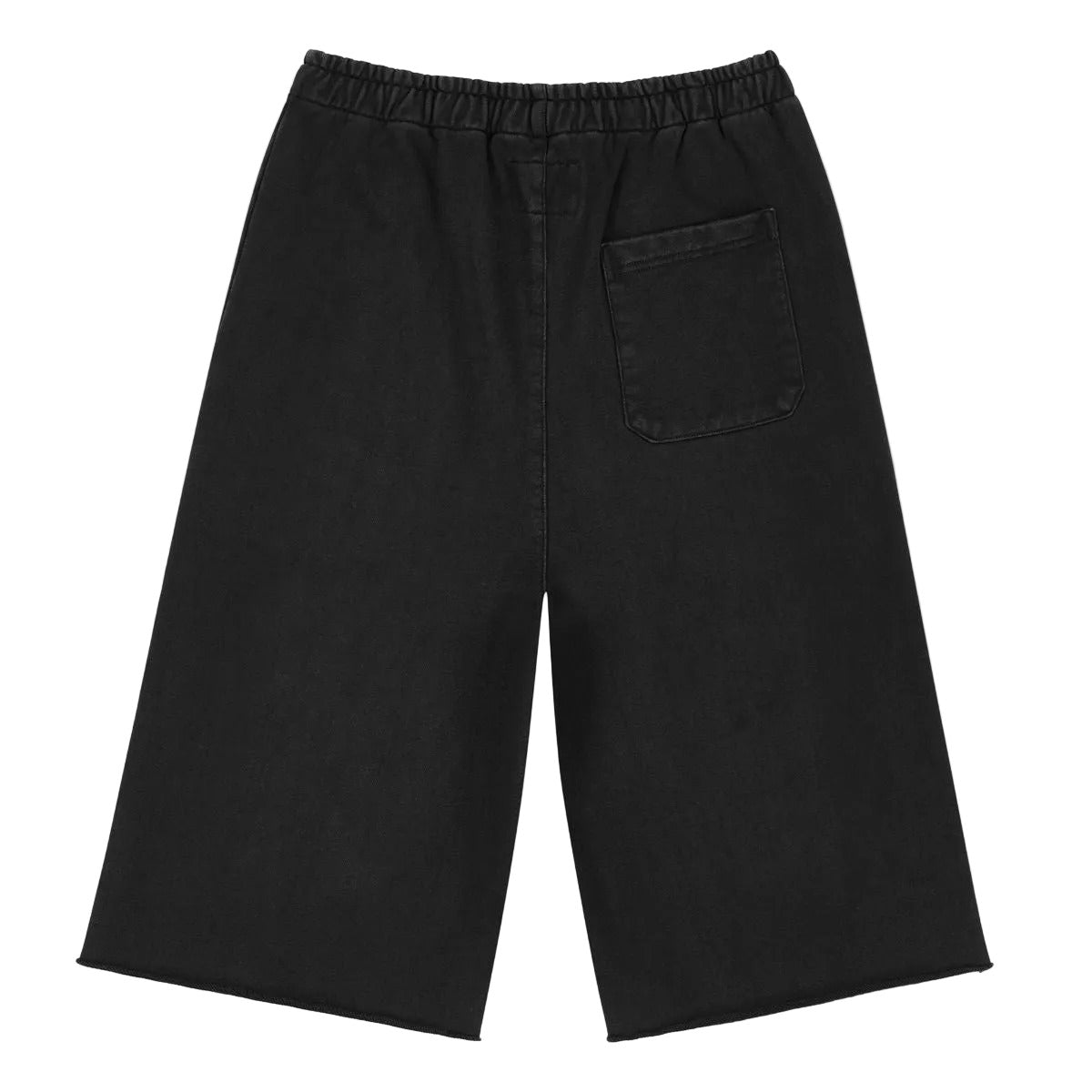 Godspeed OG 3Qtr shorts featuring heavyweight French terry cotton, racing-inspired piping, oversized side logo, and a relaxed extended-length fit.