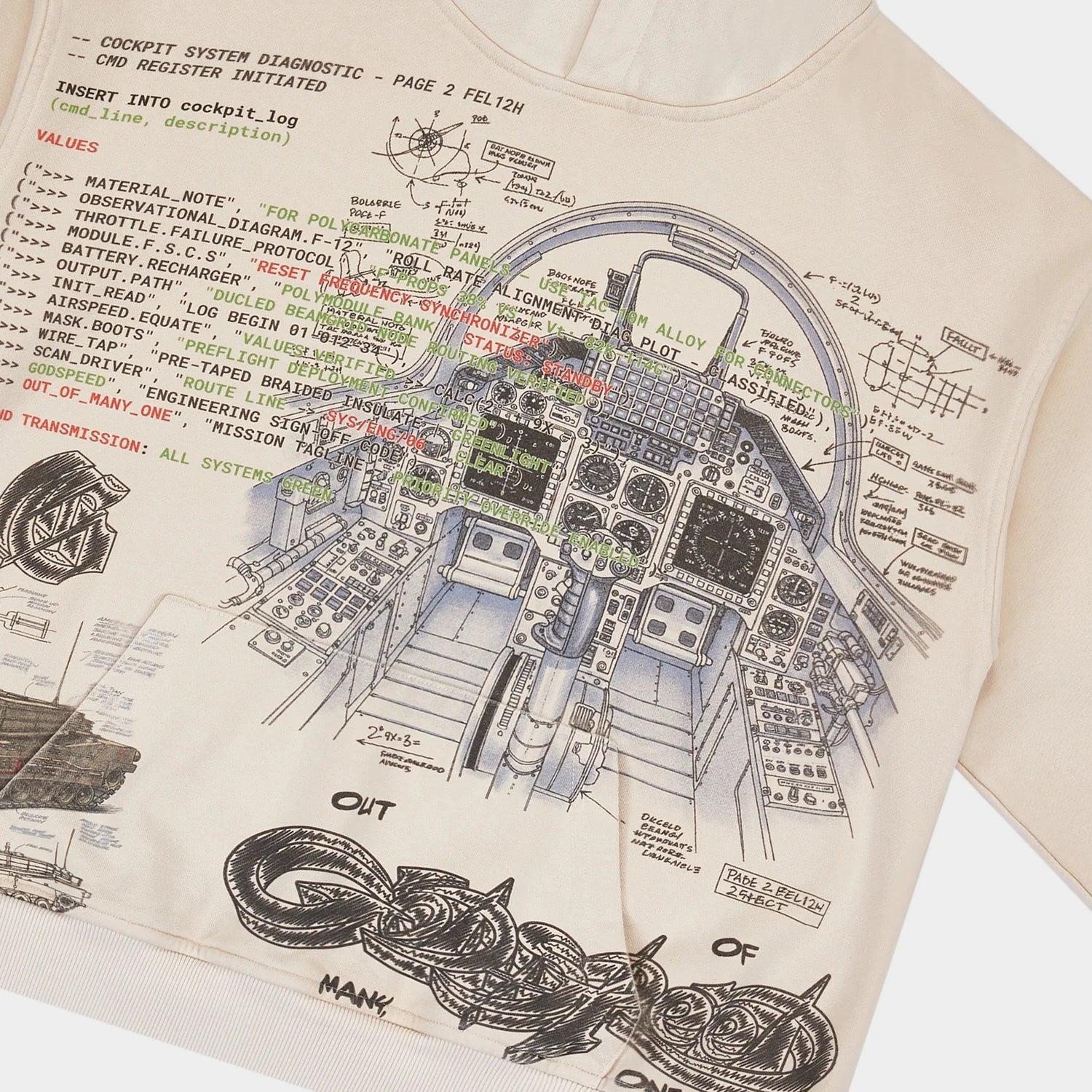 Bone Godspeed Art of War t-shirt with striking art piece, limited edition numbered design.