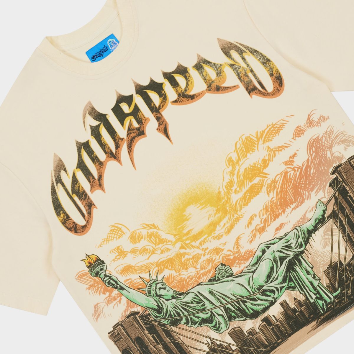 GS Burnt Bridges II NGT-shirt (Bone) - GSBBIIBNE