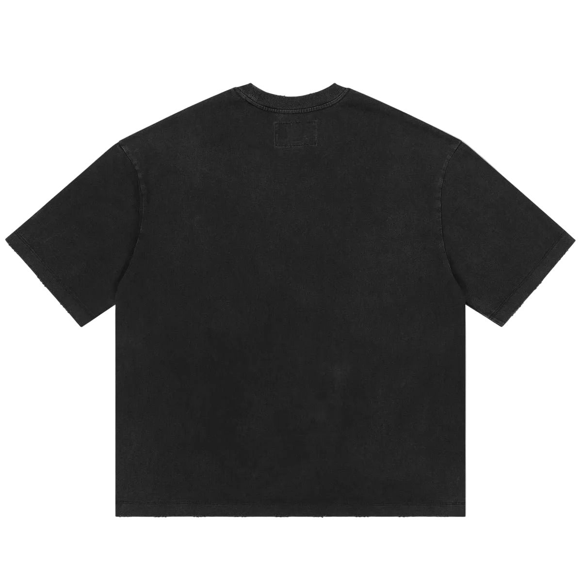 Godspeed Cosmic Remains NextGen Black graphic T-shirt made from 10oz mid-weight washed fabric featuring bold Cosmic Remains artwork.