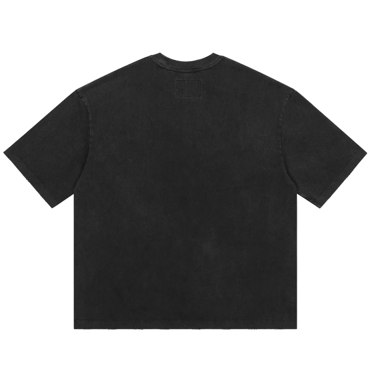 Godspeed Crowd Surf NextGen Black graphic T-shirt made from 10oz mid-weight washed fabric with bold Crowd Surf artwork.