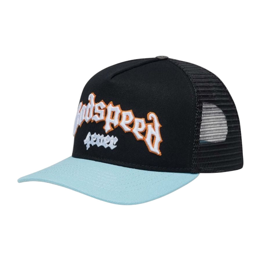 Gs Forever Trucker Hat (Black/Light Blue)