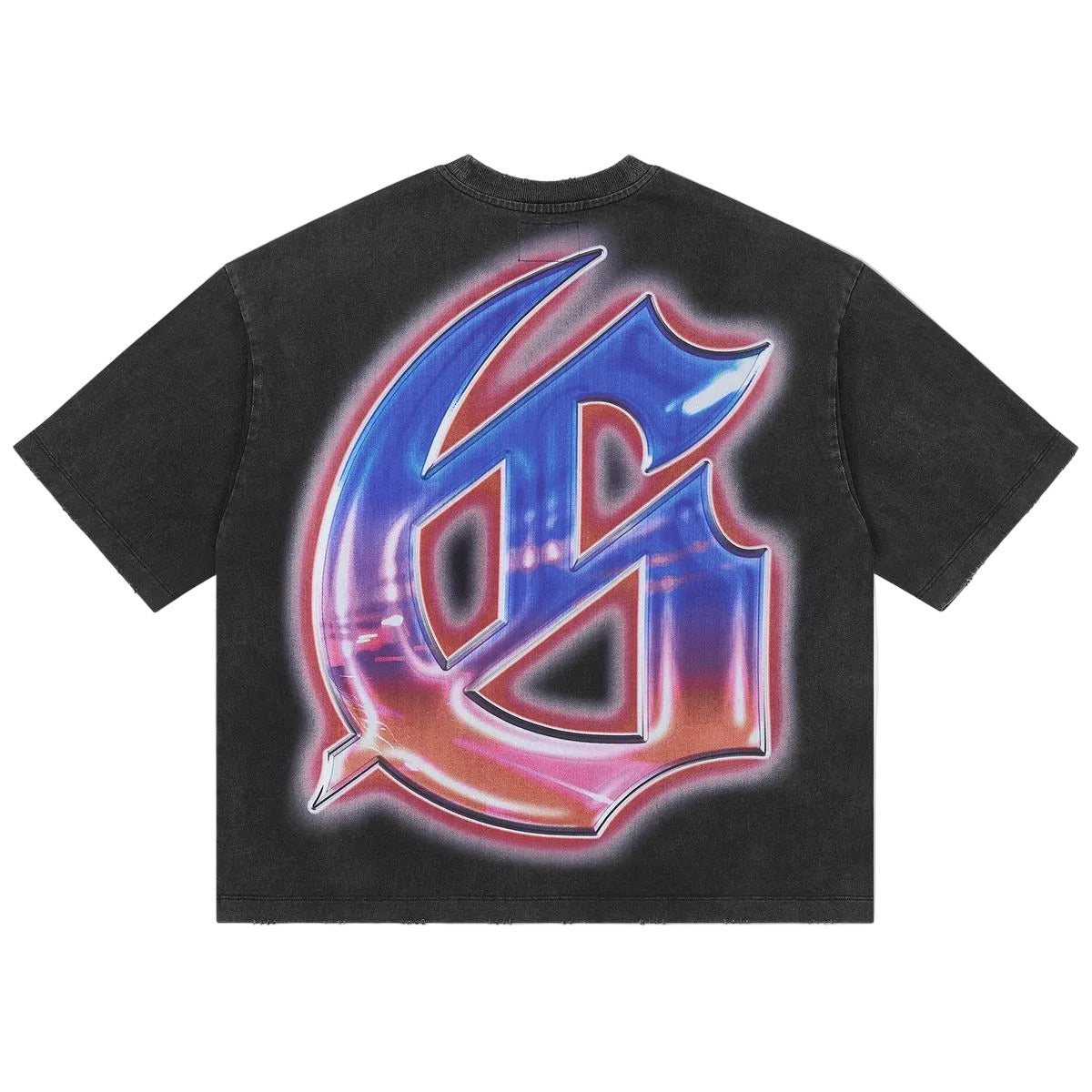 Godspeed Girls Just Want to Have Fun T-shirt featuring exclusive graphic artwork, stone crown embellishments, and premium washed cotton construction from a limited 444-piece release.