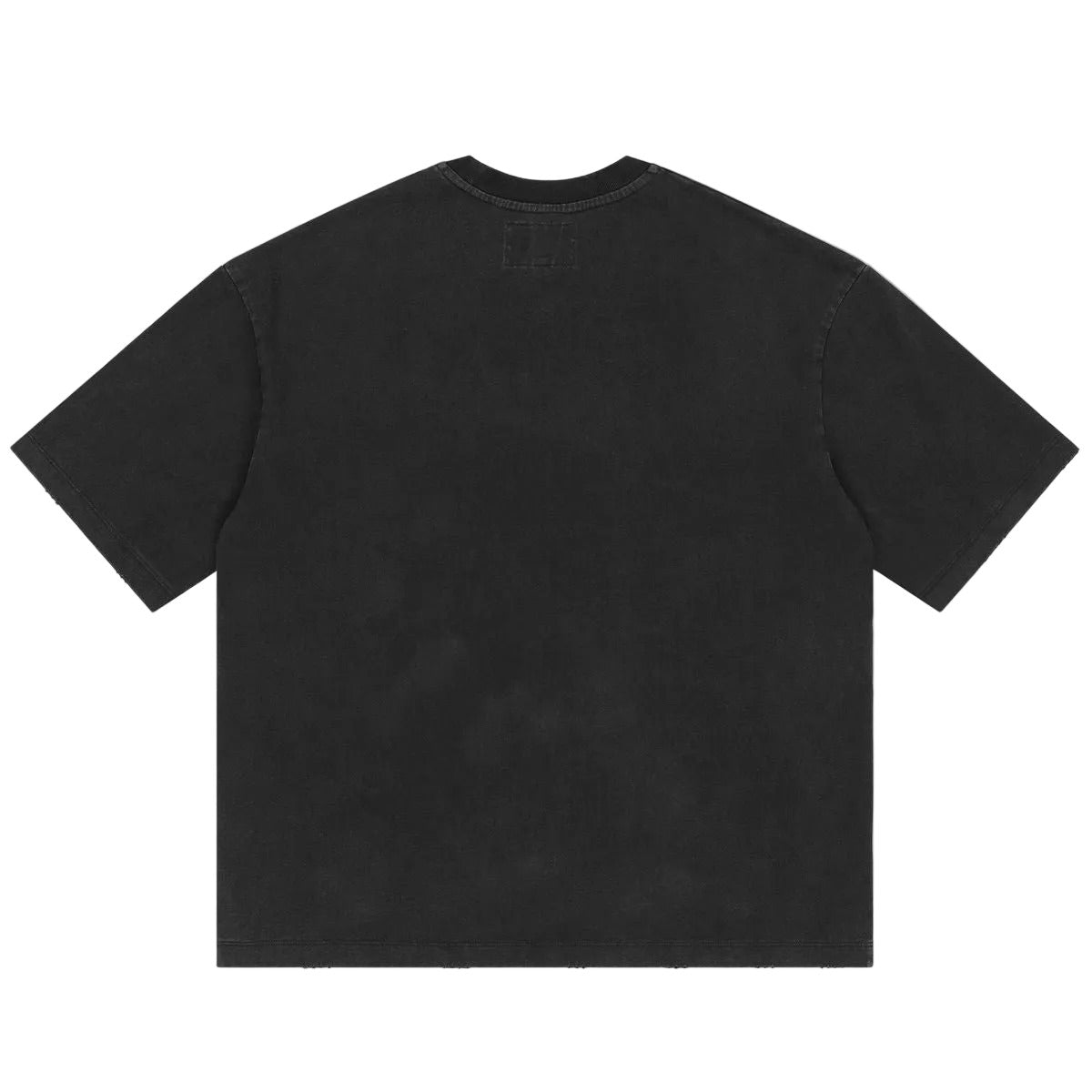 Godspeed Liberty Rock T-shirt NG in black with bold graphic artwork, stone crown detailing, and mid-weight washed fabric.