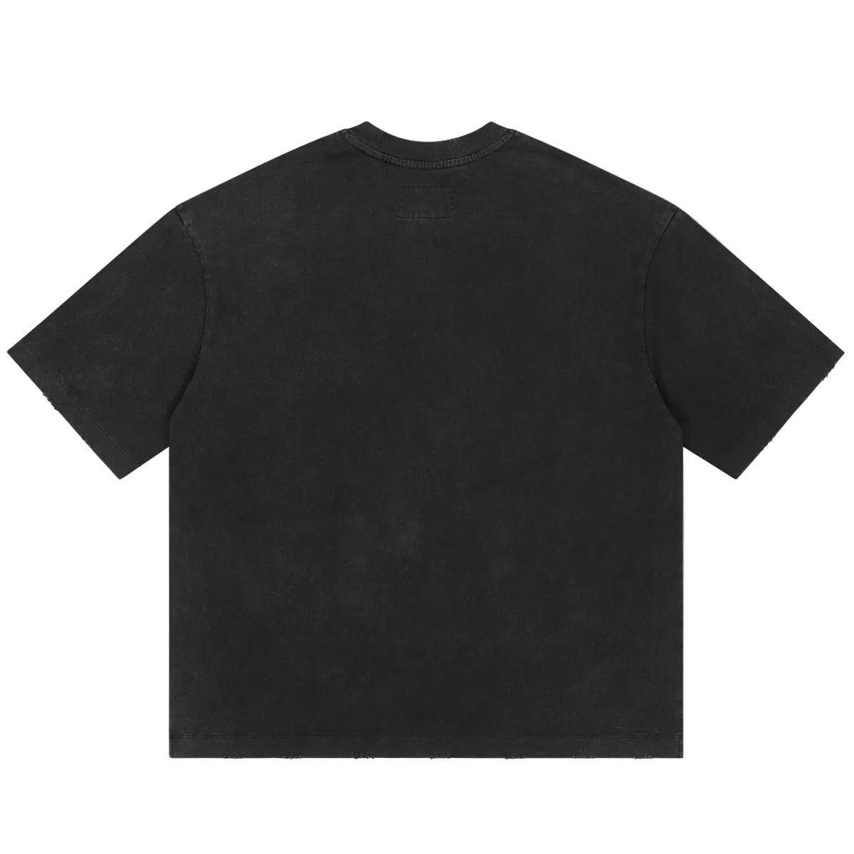Godspeed Liberty Sunset Black pocket T-shirt from the Mainline Collection made from 10oz mid-weight washed fabric with striking graphic artwork.