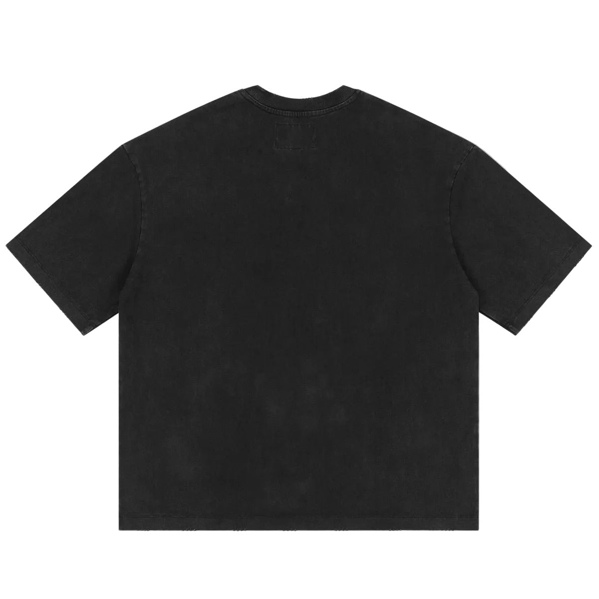 Godspeed Skull Island II T-shirt NG in black with bold graphic print and mid-weight washed fabric streetwear design