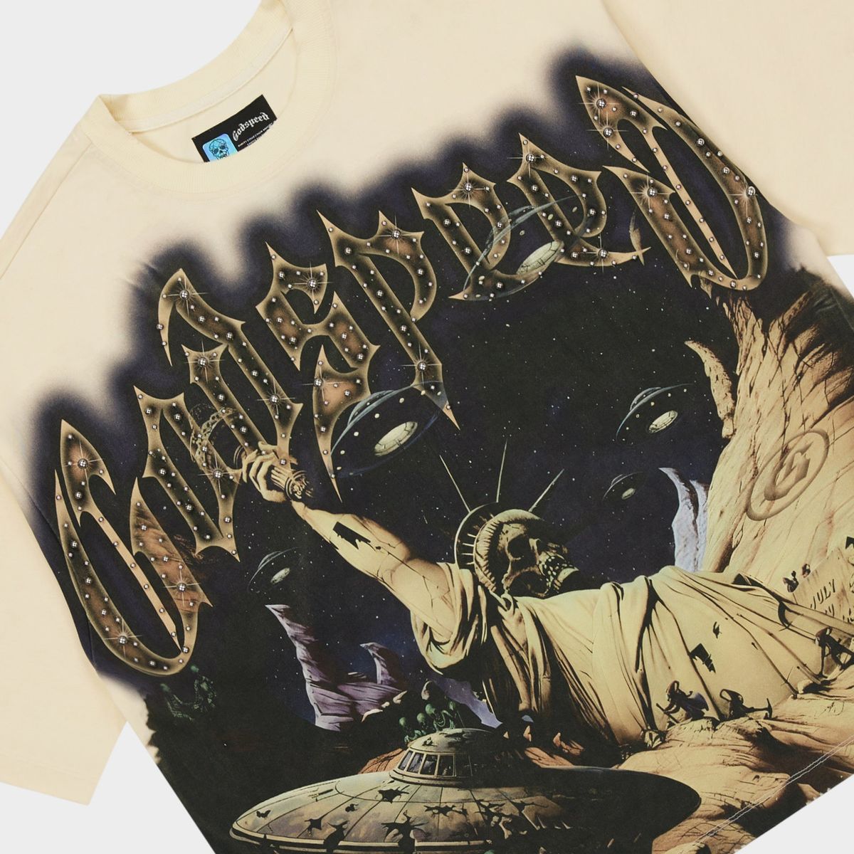 GS The Landing T-shirt (Bone) - GSTLNDBNE