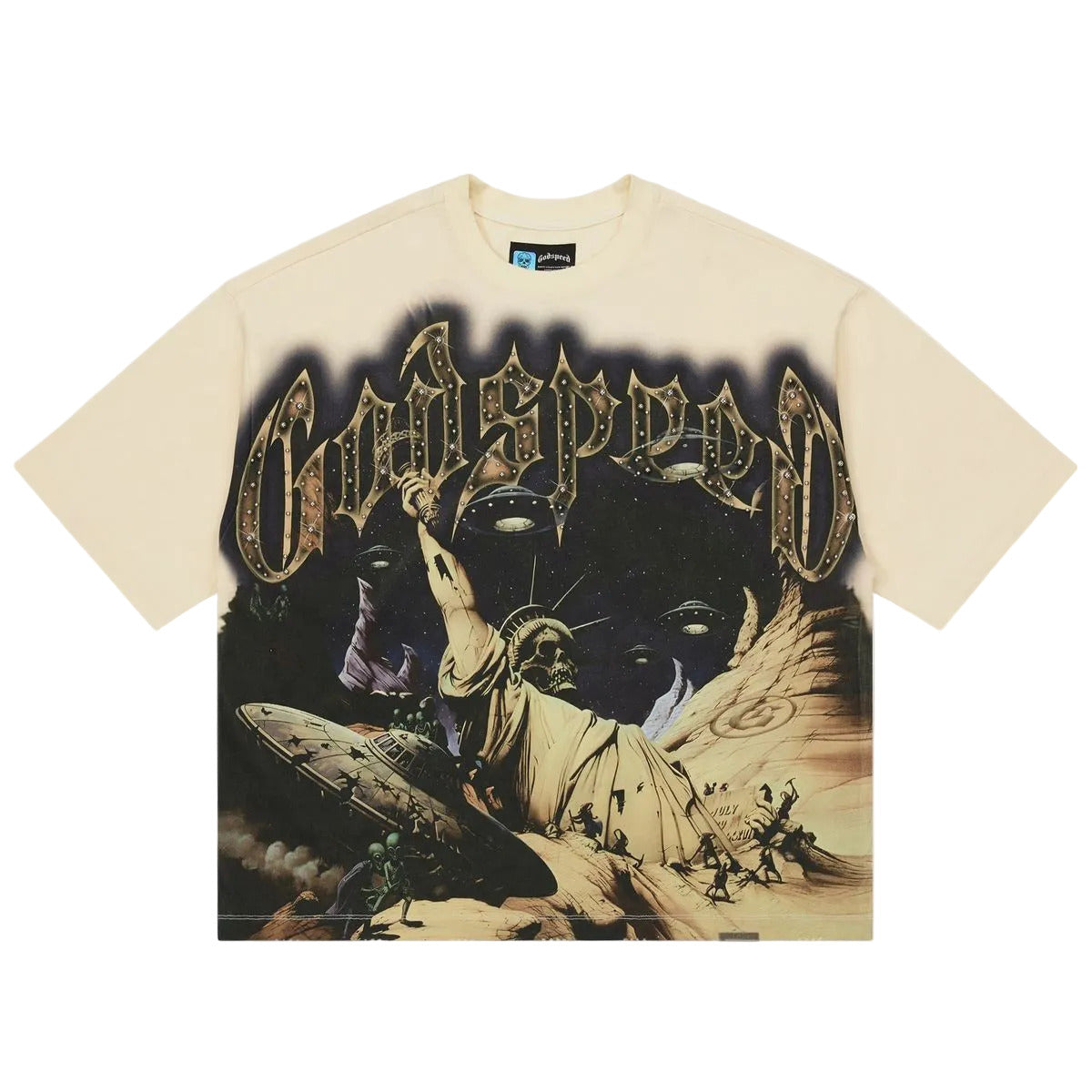 GS The Landing T-shirt (Bone) - GSTLNDBNE