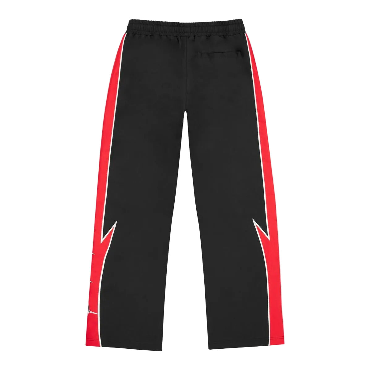 Godspeed GT tracksuit in black and red with nylon fabric, mesh backing, and matching top and bottom set