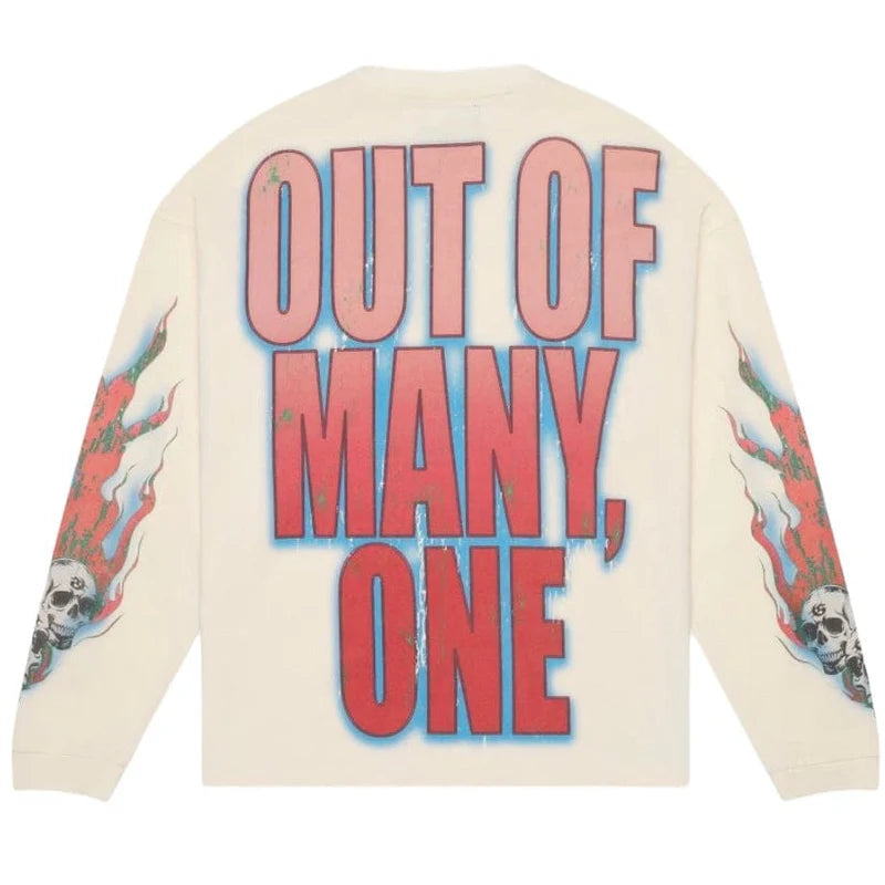 Vision Flowers LS Thermal T-Shirt (Bone)