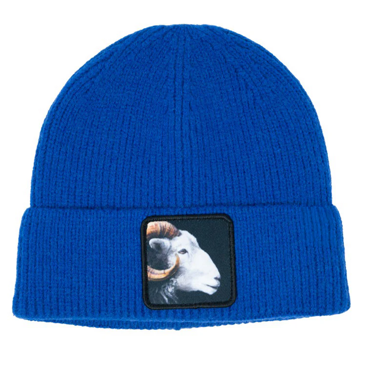 Goat Royal Blue Skully Hat (Blue)