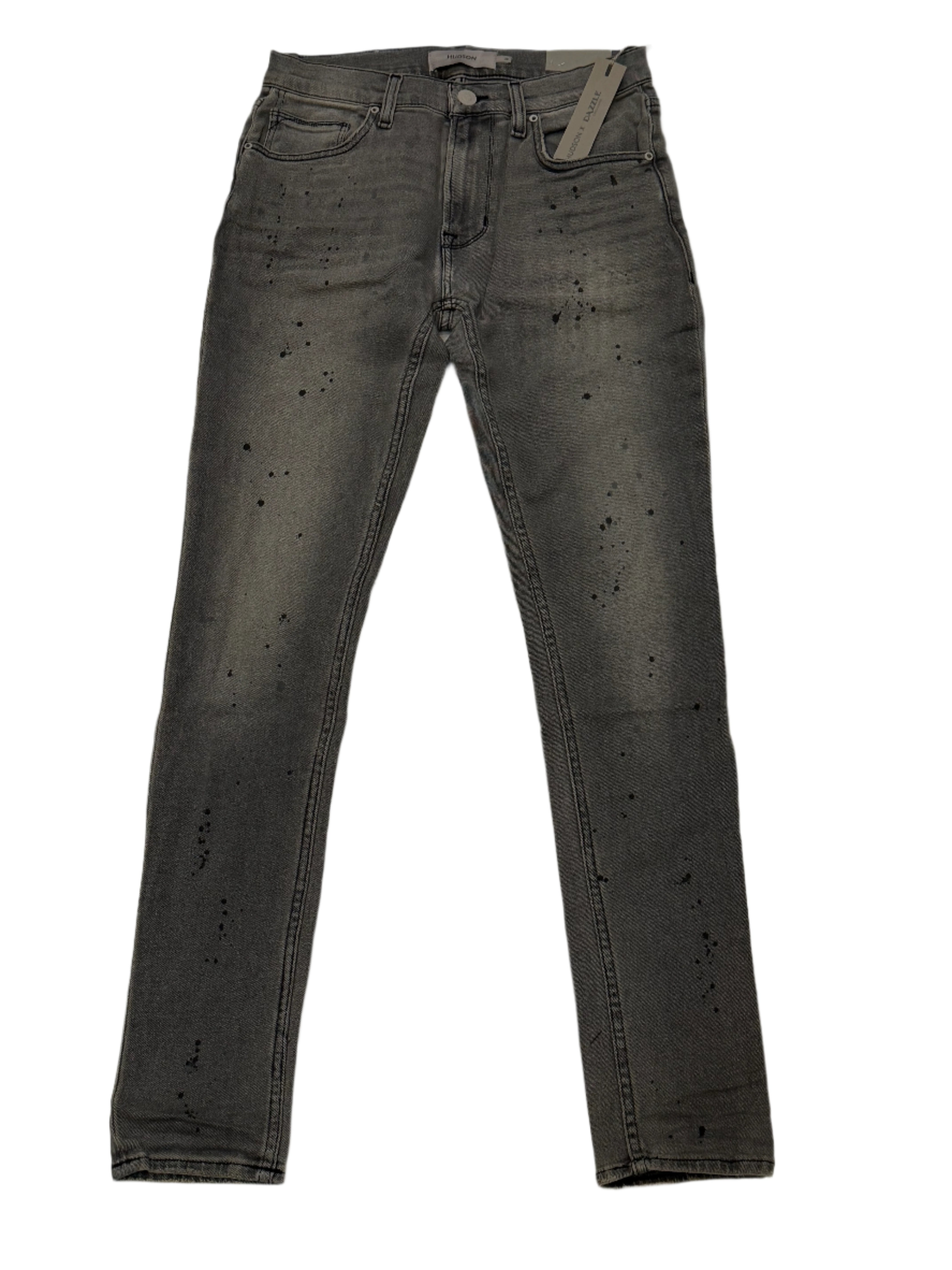 Dazzle x Hudson Zack Skinny Jeans in Ash with skinny fit, style number H45TF3ASH2402ASH.