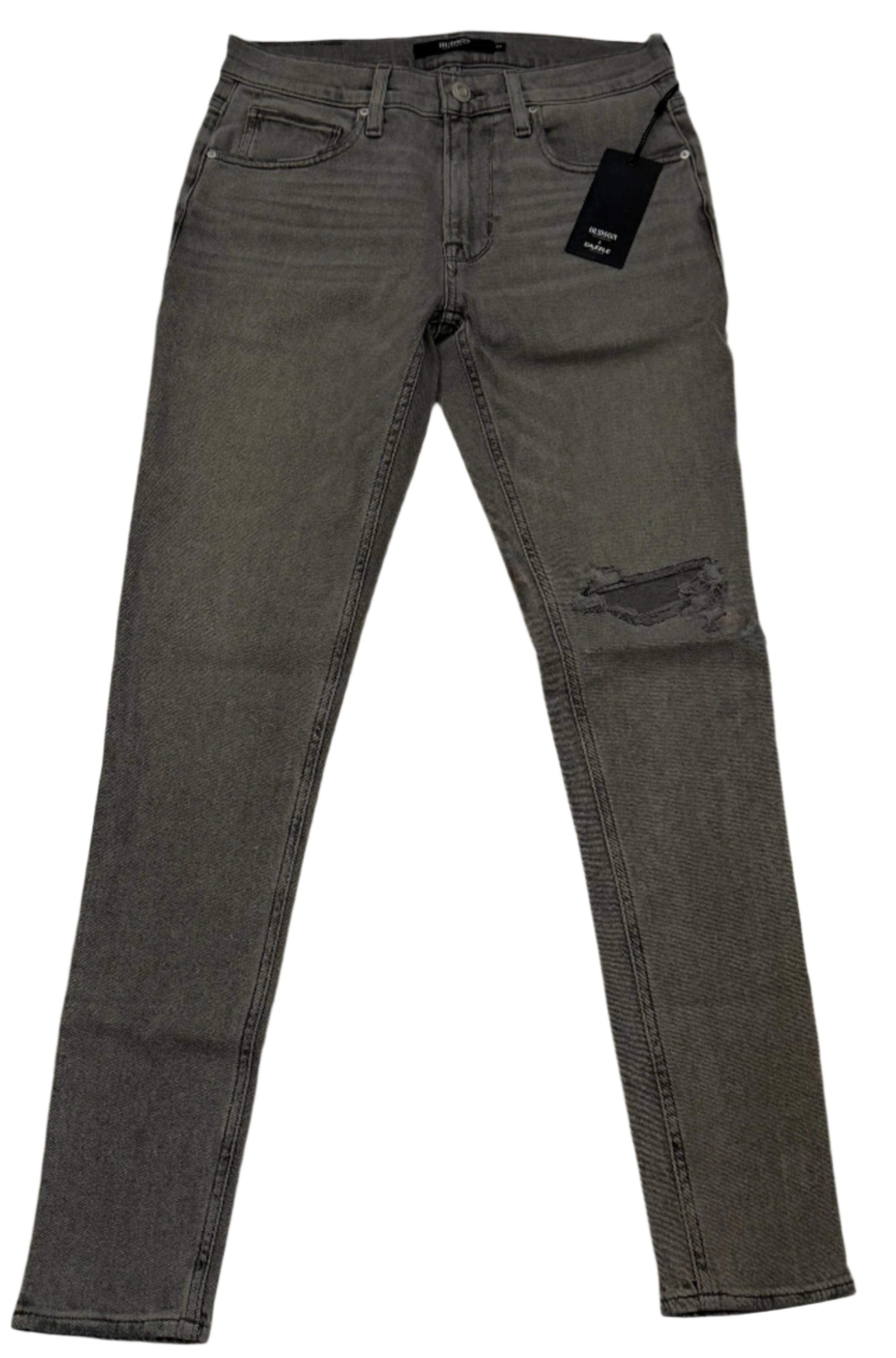 hudson X dazzle Blowout Zack Skinny Jeans in Grey

