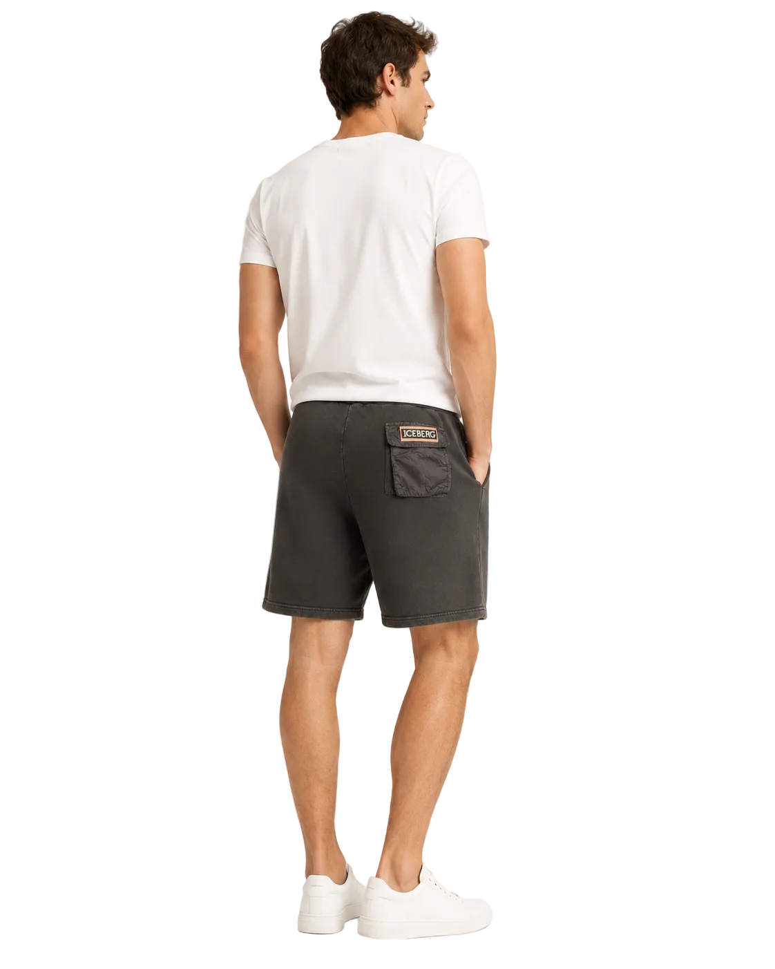 Luxury streetwear ICEBERG E5 Bermuda shorts
