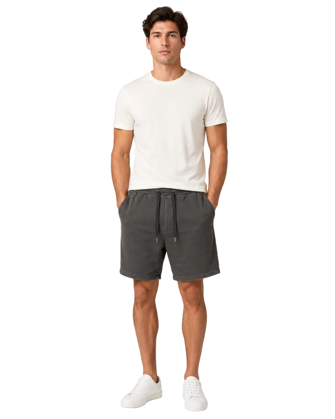 Black ICEBERG Bermuda shorts for men