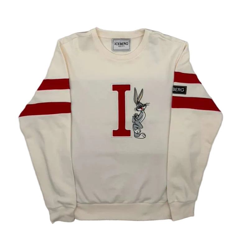 Add a playful yet premium touch to your wardrobe with the Embroidered Bunny I Logo Sweatshirt (Cream) — a stylish blend of comfort, craftsmanship, and designer-inspired detail.