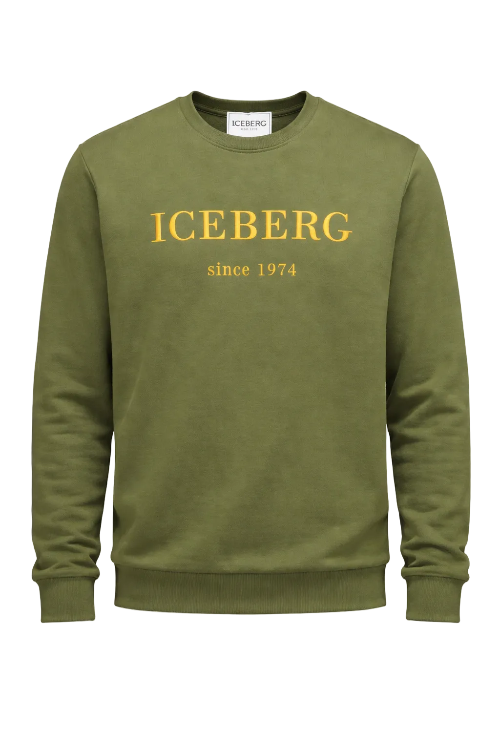 Introduce bold modern style to your wardrobe with the Iceberg 5C Sweatshirt (Olive) — a premium streetwear staple designed for comfort, durability, and elevated everyday fashion