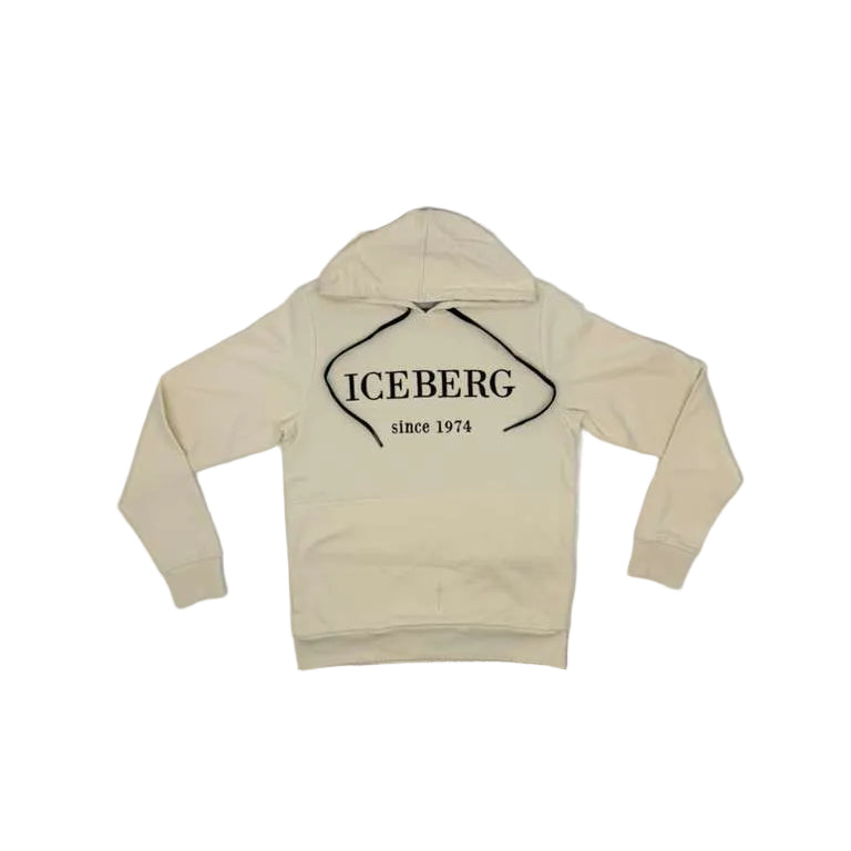 Experience modern luxury and everyday comfort with the Iceberg Pullover Hoodie (Bone) — a refined streetwear essential crafted for those who appreciate minimal design with premium quality