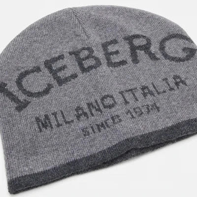 ICEBERG knit beanie made from a wool-blend fabric with cashmere.