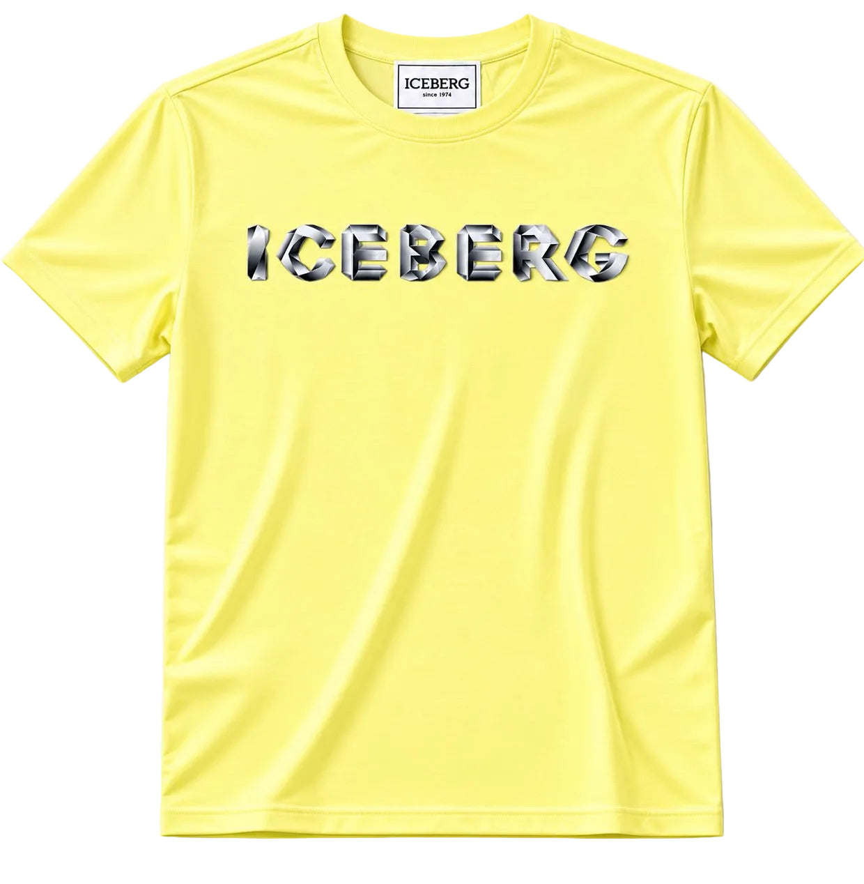 Premium green ICEBERG X DAZZLE 5D t-shirt with bold graphic streetwear design and modern casual fashion styling