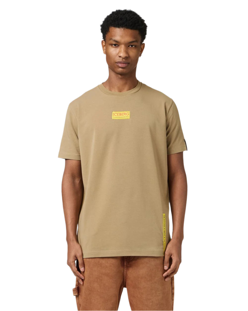 Badge Logo T-Shirt (Khaki)