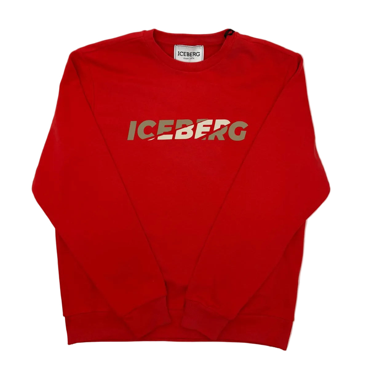 Make a bold statement with the Iceberg Slice Logo Sweatshirt (Red) — a premium streetwear essential combining vibrant color, modern design, and everyday comfort. Crafted from high-quality cotton-blend fleece, this sweatshirt offers a warm, breathable, and ultra-soft feel that ensures all-day comfort while maintaining Iceberg’s signature elevated aesthetic.