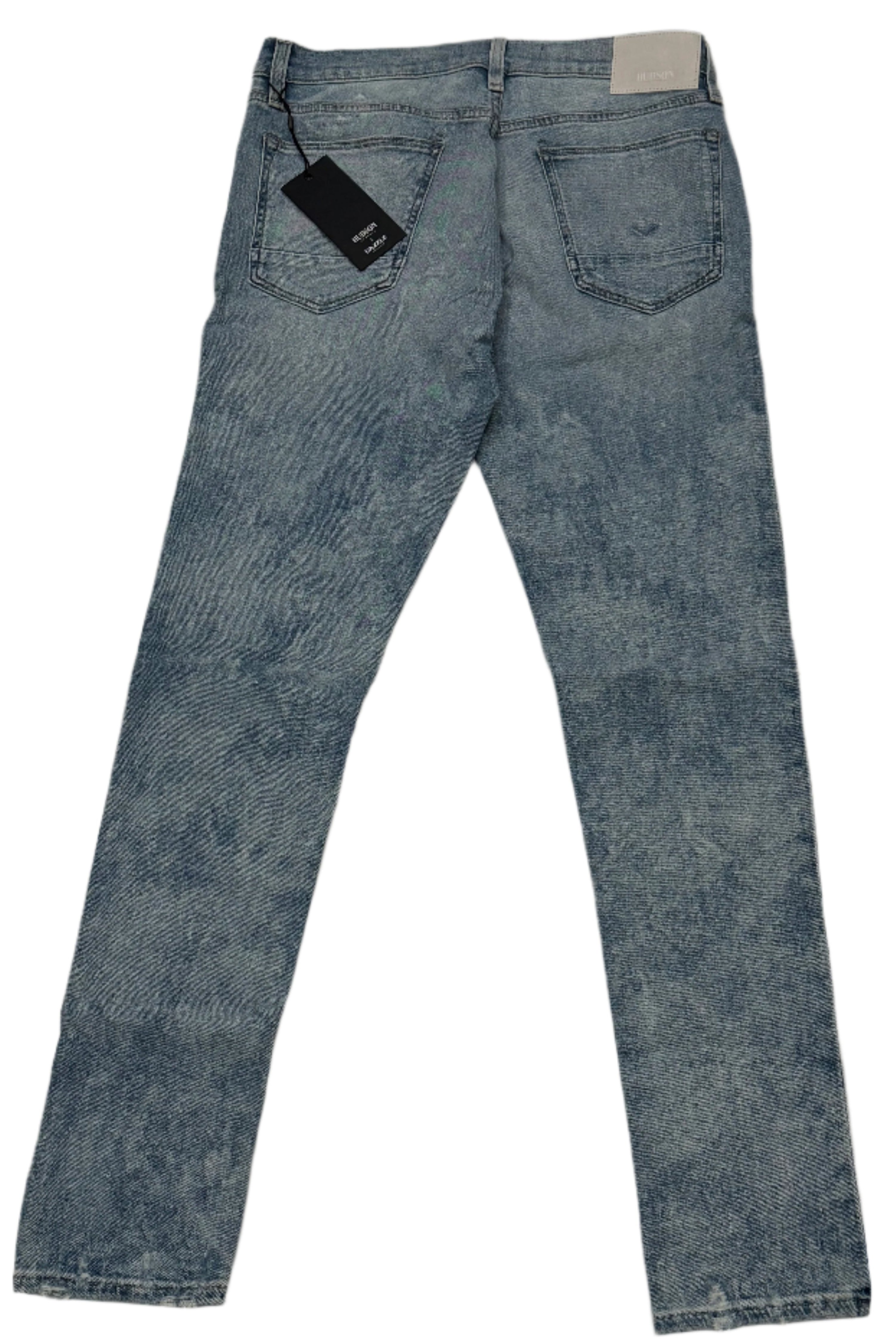 hudson X dazzle Zack Skinny Jeans in Light Wash

