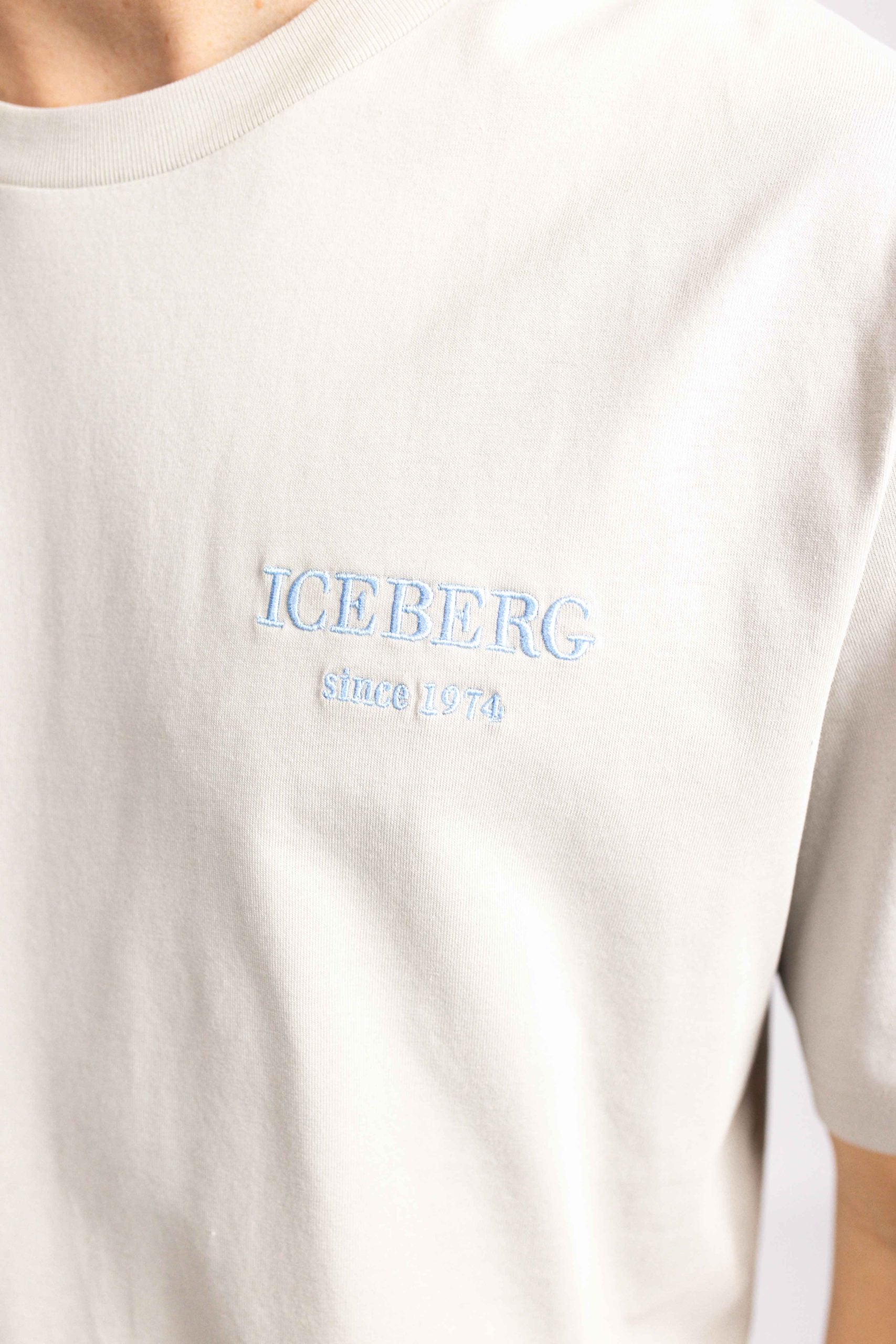 Iceberg Logo 5D Heritage T-Shirt (Beige)