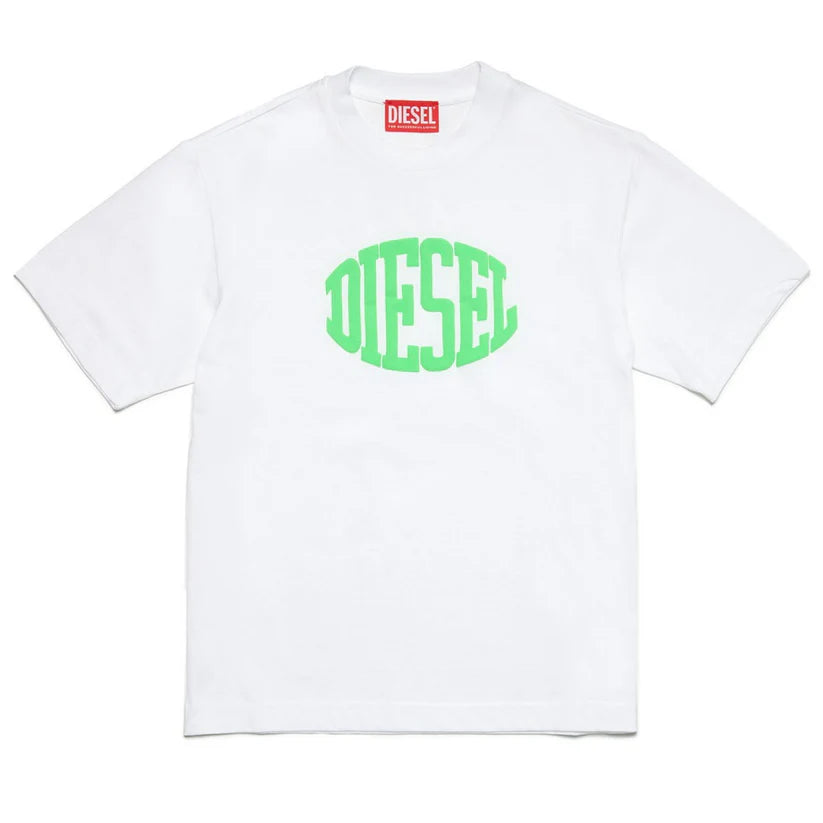 Tmust Over Boys SS T-Shirt(White) 