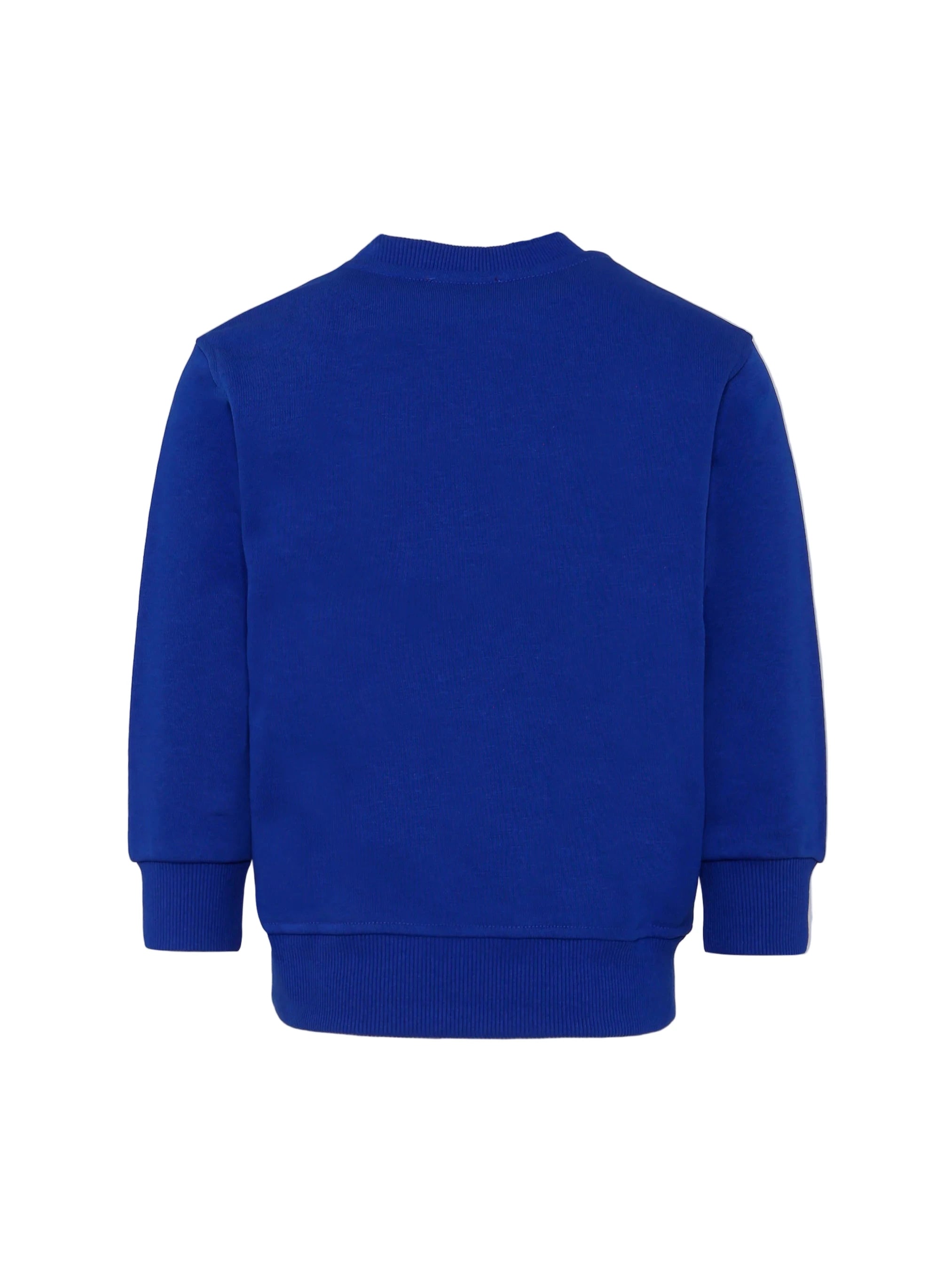 Diesel Chronight White Sweatshirt with oversized fit, long sleeves, and Diesel Denim Division logo with water splash effect.