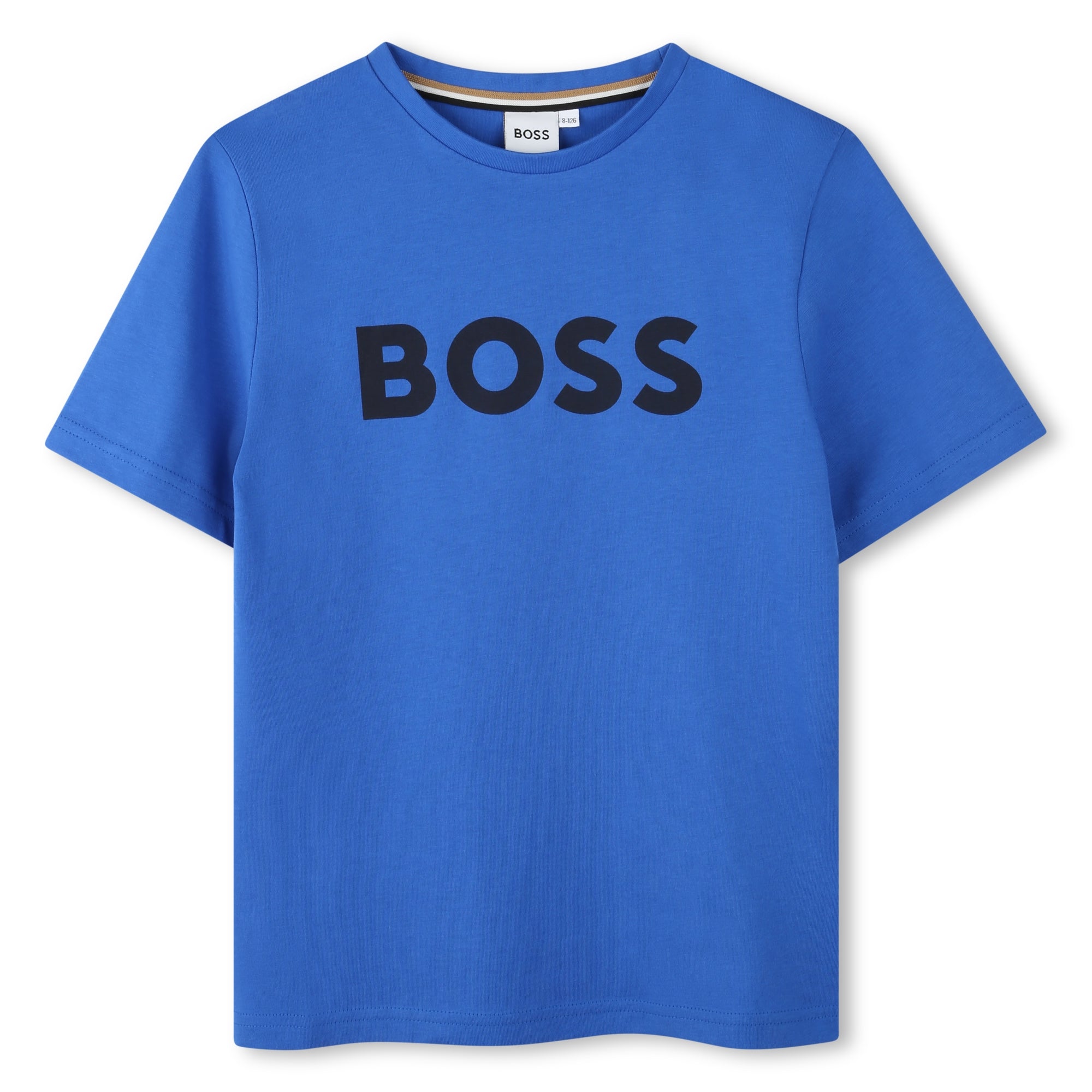 Mini Me SS Logo Tee (Royal Blue