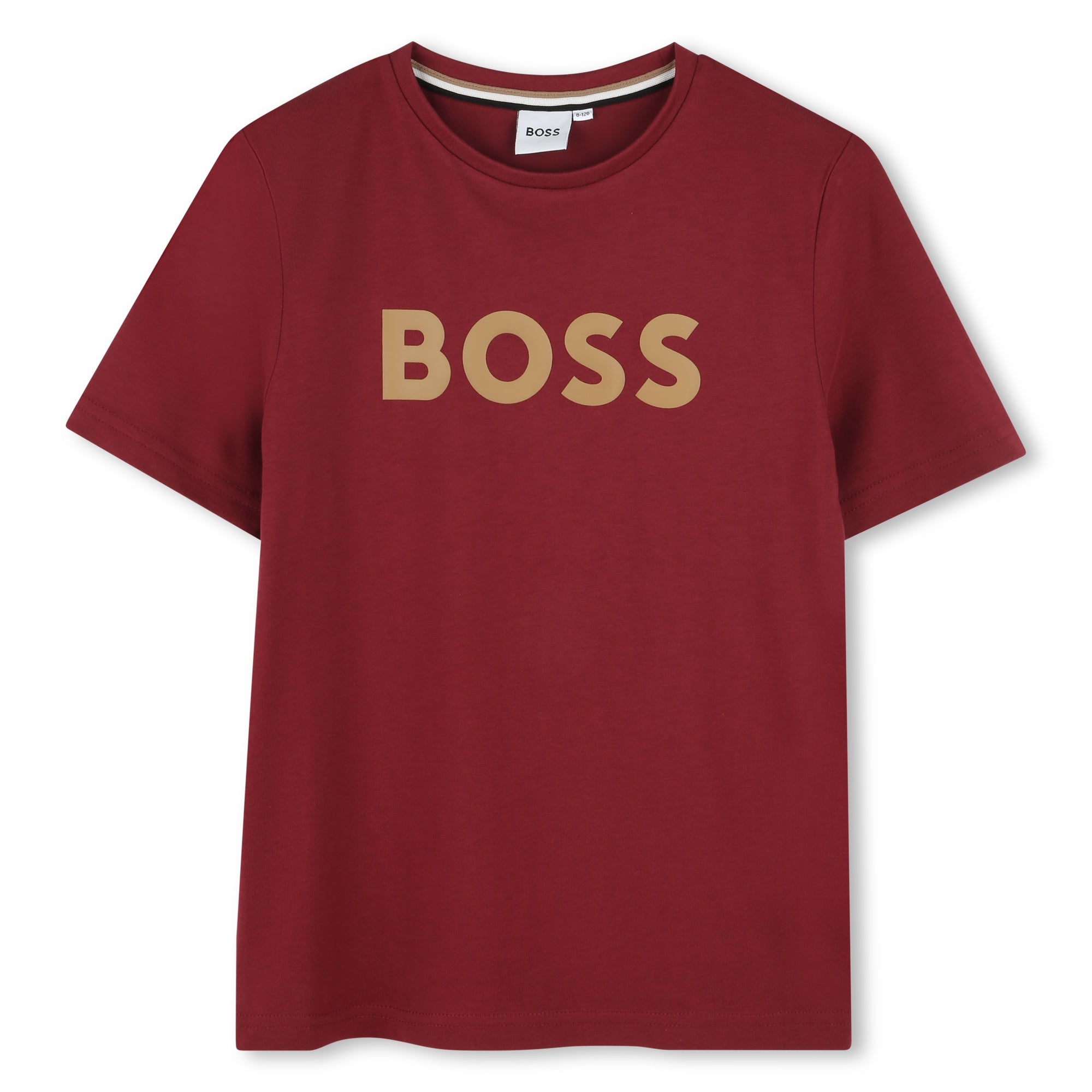 Mini Me SS Logo Tee (Burgundy) 