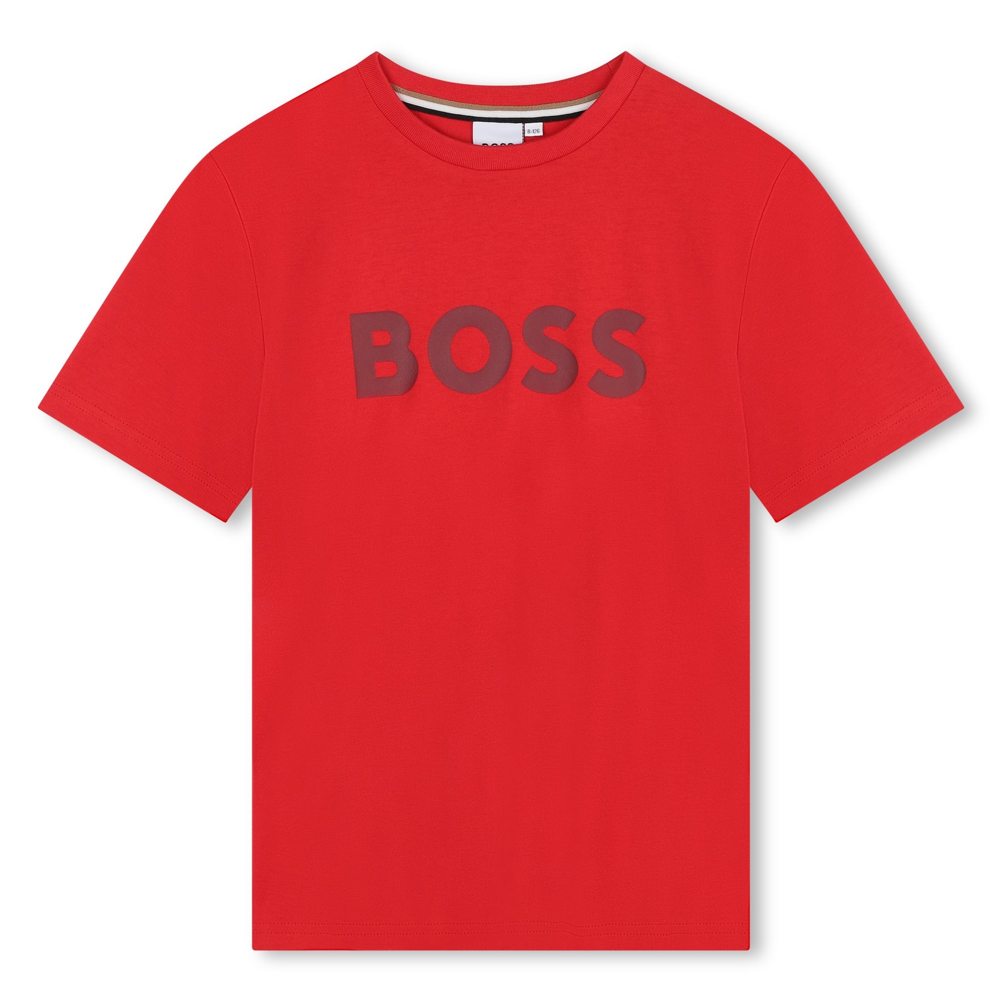 Mini Me SS Logo Tee (Red)