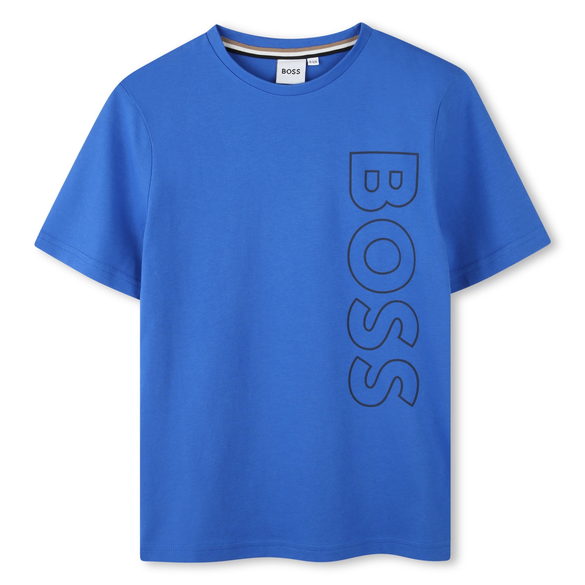 Ss Vertical Logo Tee (Royal Blue) 