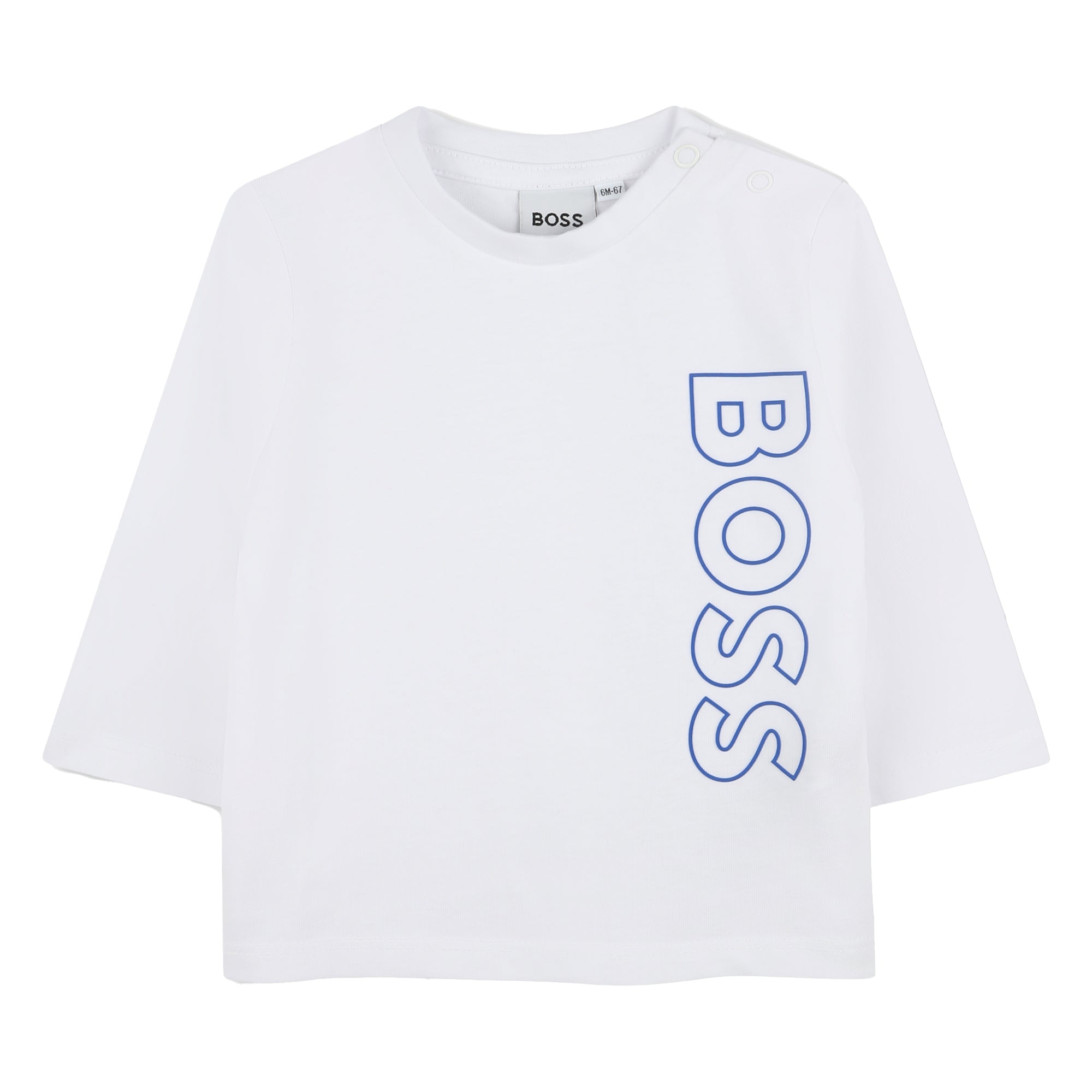Ls Vertical Logo Tee (White