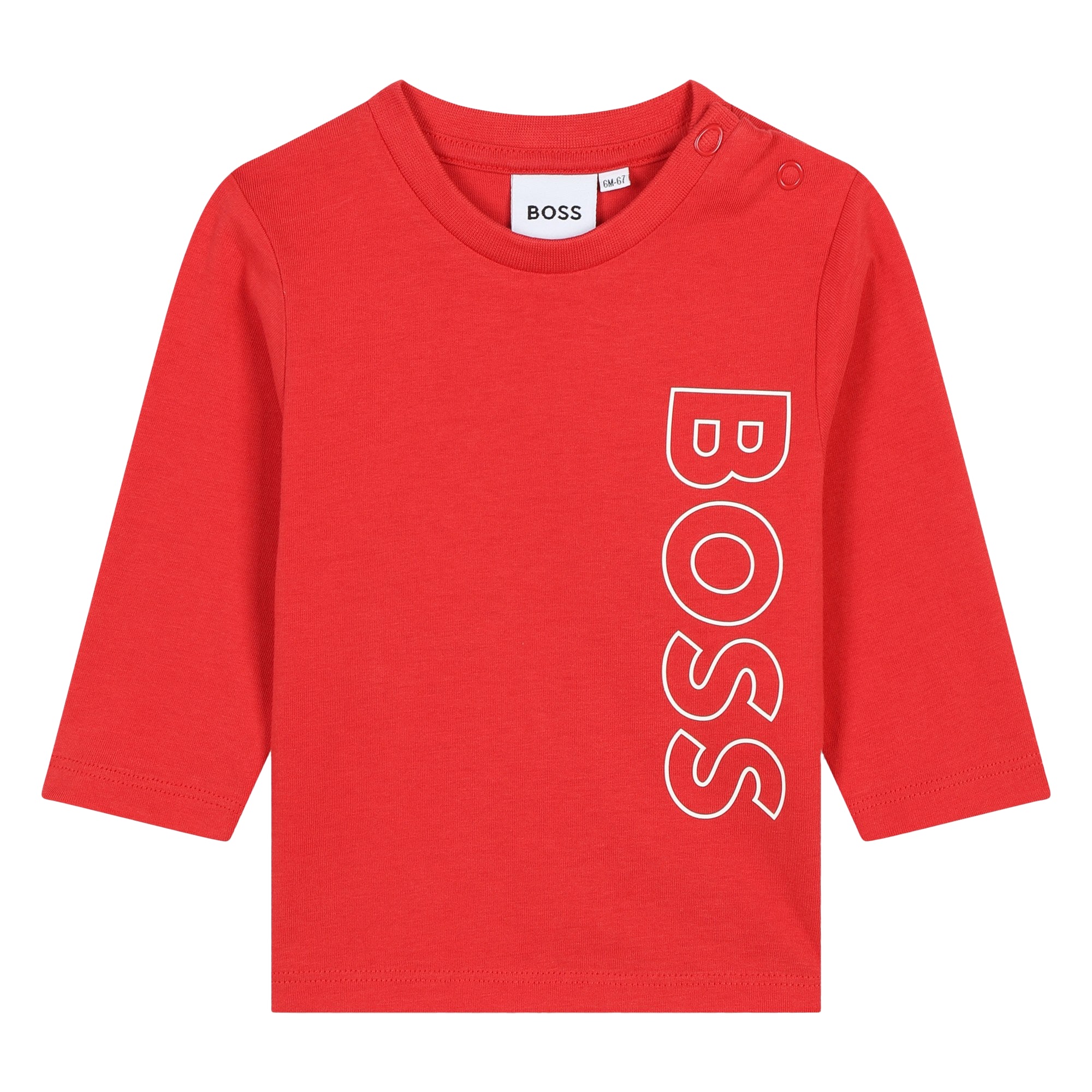 Ls Multi Logo Tee (Red)