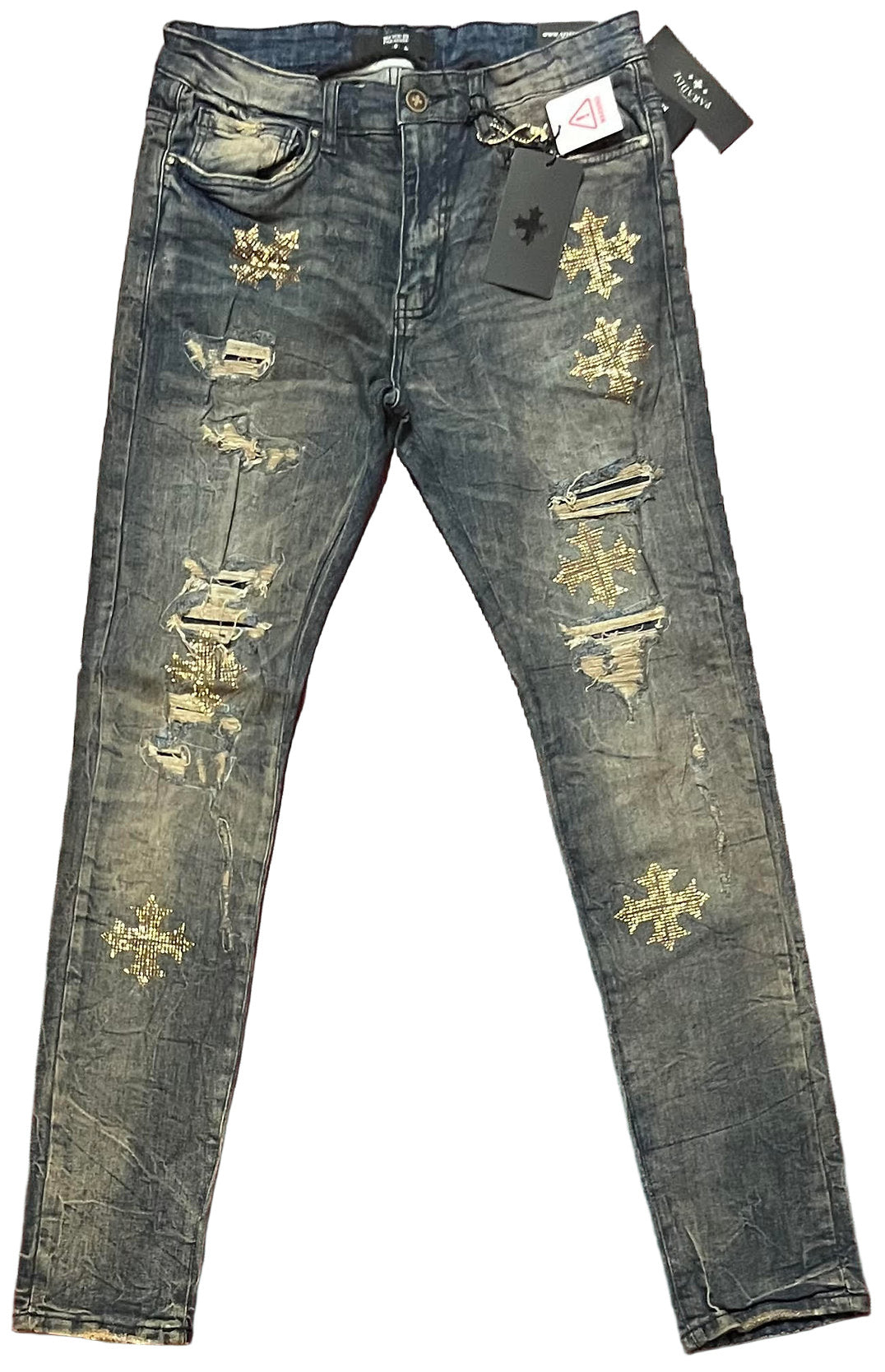 Men’s Slim Taper Limelight Denim jeans in Horizon Blue with a modern tapered fit