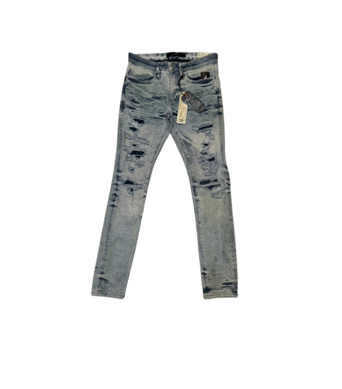 JC Martin Jeans in Unc Wash with classic 5-pocket design and durable stitching