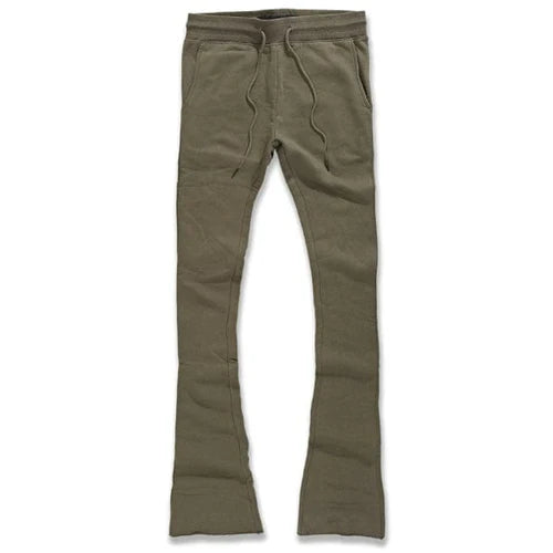 Jc Stacked Sweatpants (Olive) 