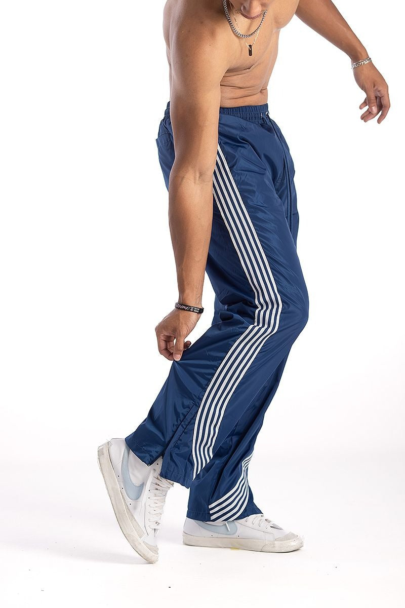 KD Stripe Nylon Relax Pants (Navy) - KD2110B-NVY – Dazzle Premium