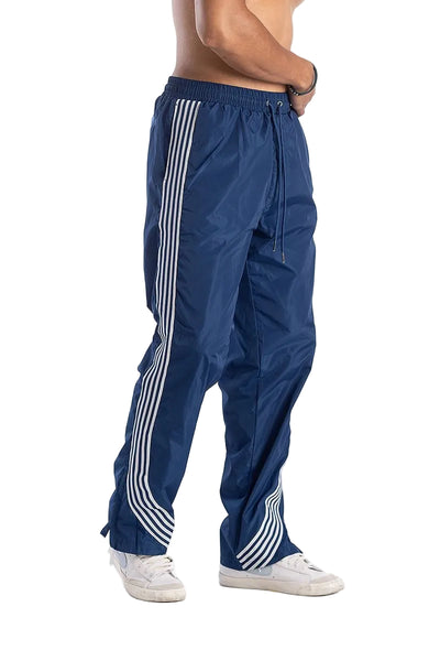 KD Stripe Nylon Relax Pants (Navy) - KD2110B-NVY – Dazzle Premium