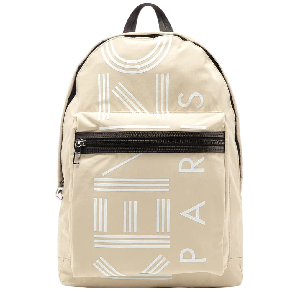 Carry your essentials in effortless style with the Kenzo Backpack (Beige) — where luxury meets functionality. 