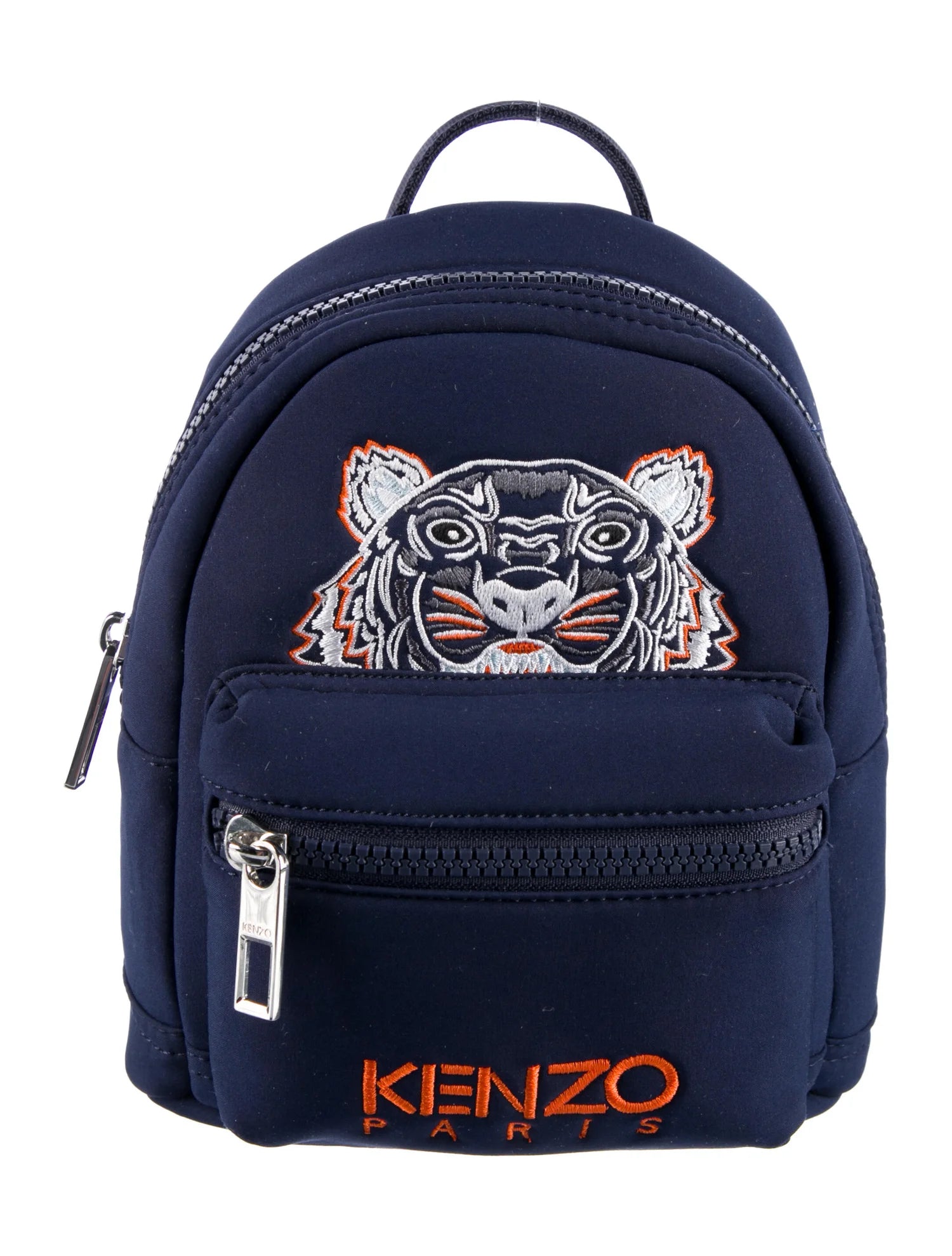 Make a bold yet compact statement with the Kenzo Mini Tiger Backpack (Blue) — where Parisian luxury meets everyday practicality. 