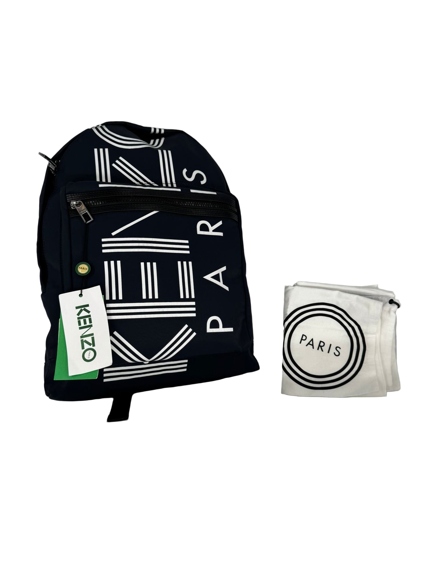 Step into refined street-luxury with the Kenzo Backpack (Navy Blue) — where bold design meets everyday functionality. Crafted from durable, water-resistant nylon, this backpack blends modern minimalism with Kenzo’s iconic edge.