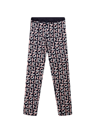 The Kenzo Kids Sport Monogrammed Sweat Pant redefines casual luxury for the new generation. 