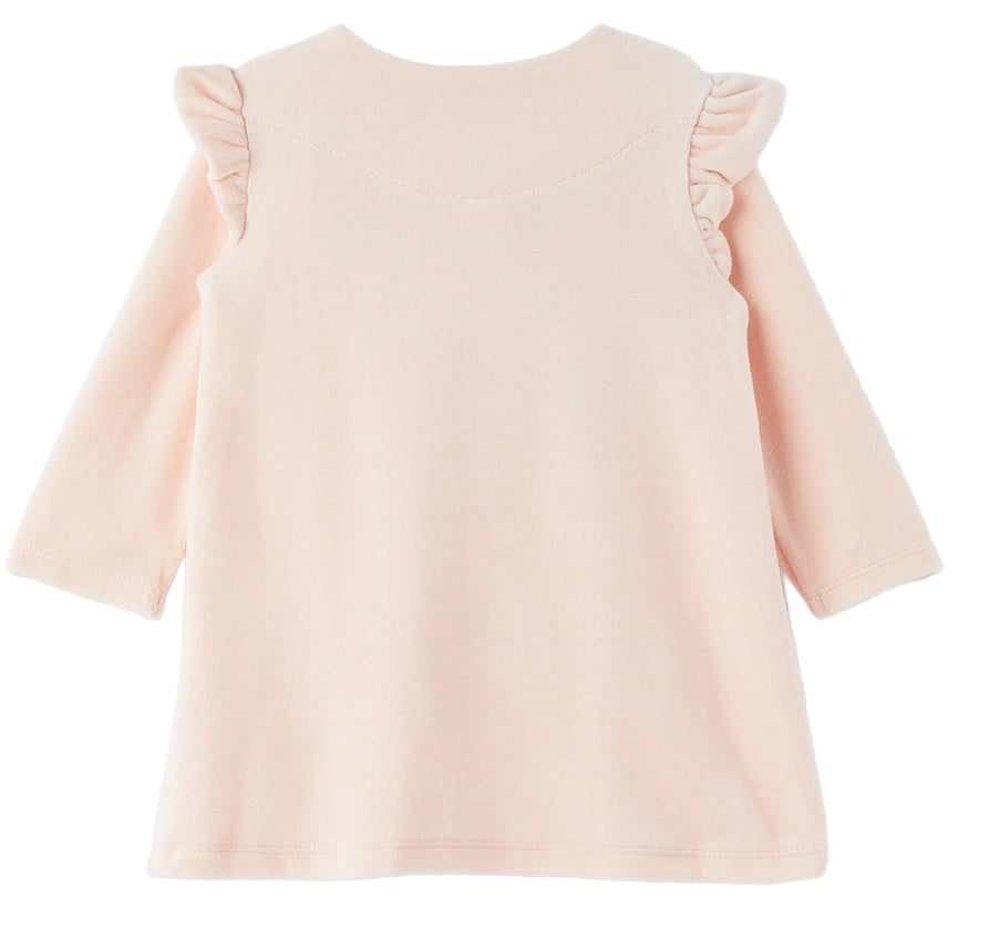 Add a touch of luxury and playfulness to your child’s wardrobe with the KENZO Kids Velour Animal Dress (Pink) — a stunning piece that blends designer elegance with everyday comfort.