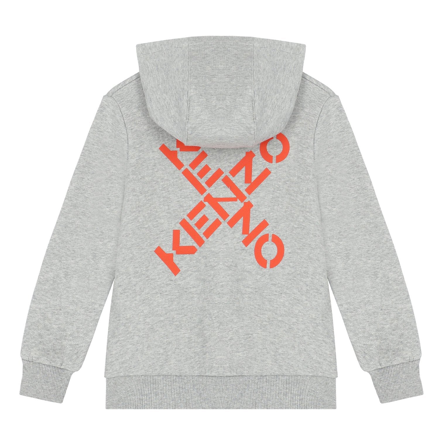 Add a touch of effortless designer style to your child’s wardrobe with the KENZO Kids Zip Sweat Hoodie (Grey) — a perfect fusion of comfort, versatility, and high-end fashion.