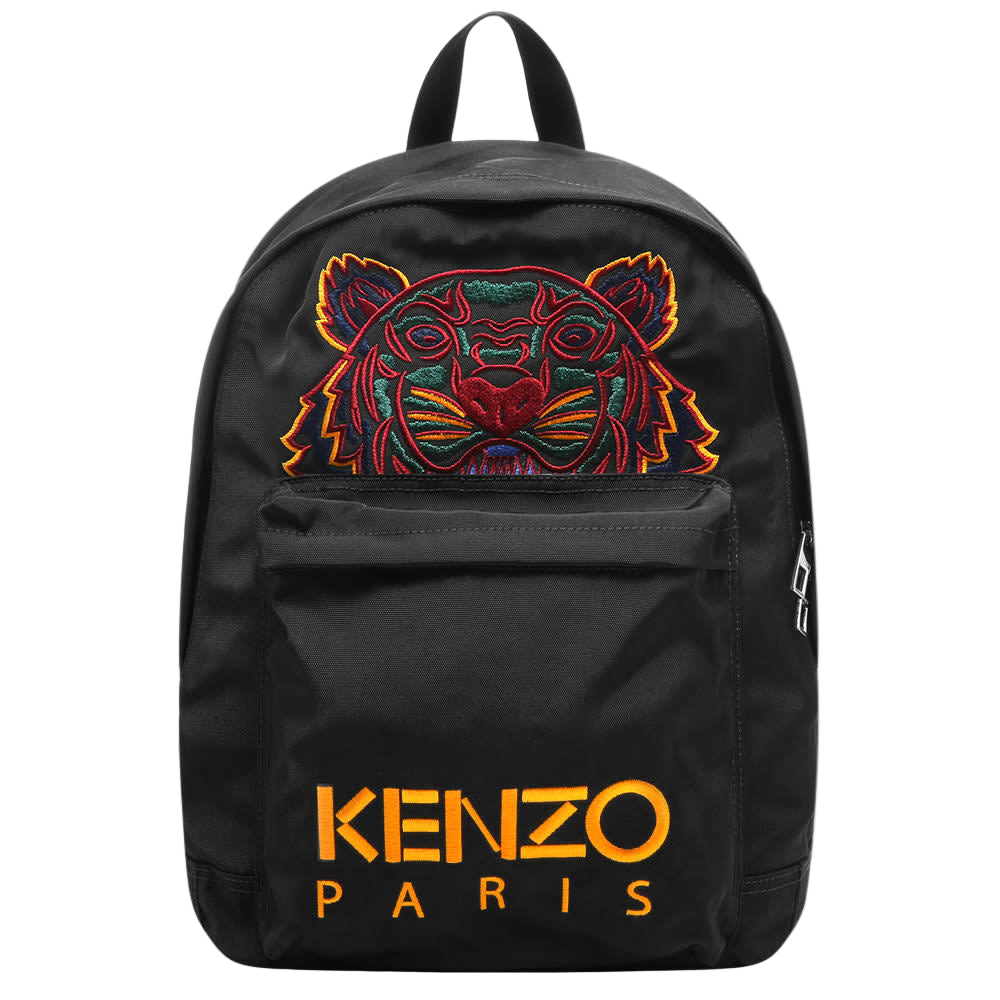 Step into the world of bold fashion with the Kenzo Tiger Backpack (Black) — an iconic statement piece that blends luxury craftsmanship with everyday functionality.