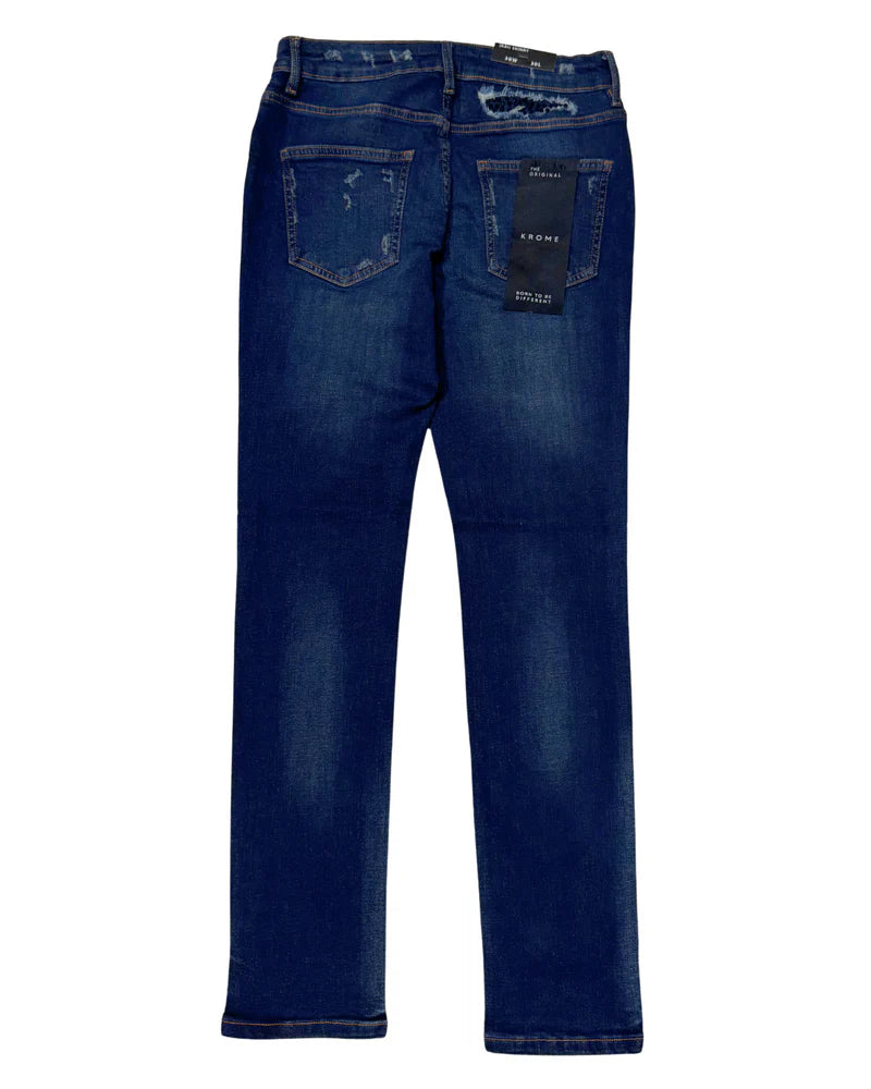 The skinny fit silhouette hugs your legs for a streamlined, contemporary vibe, while the indigo wash adds a classic touch that pairs effortlessly with t-shirts, hoodies, or dress shirts. Whether you’re heading out for a casual day, a night out, or a laid-back weekend, these jeans are versatile enough to keep you looking sharp.