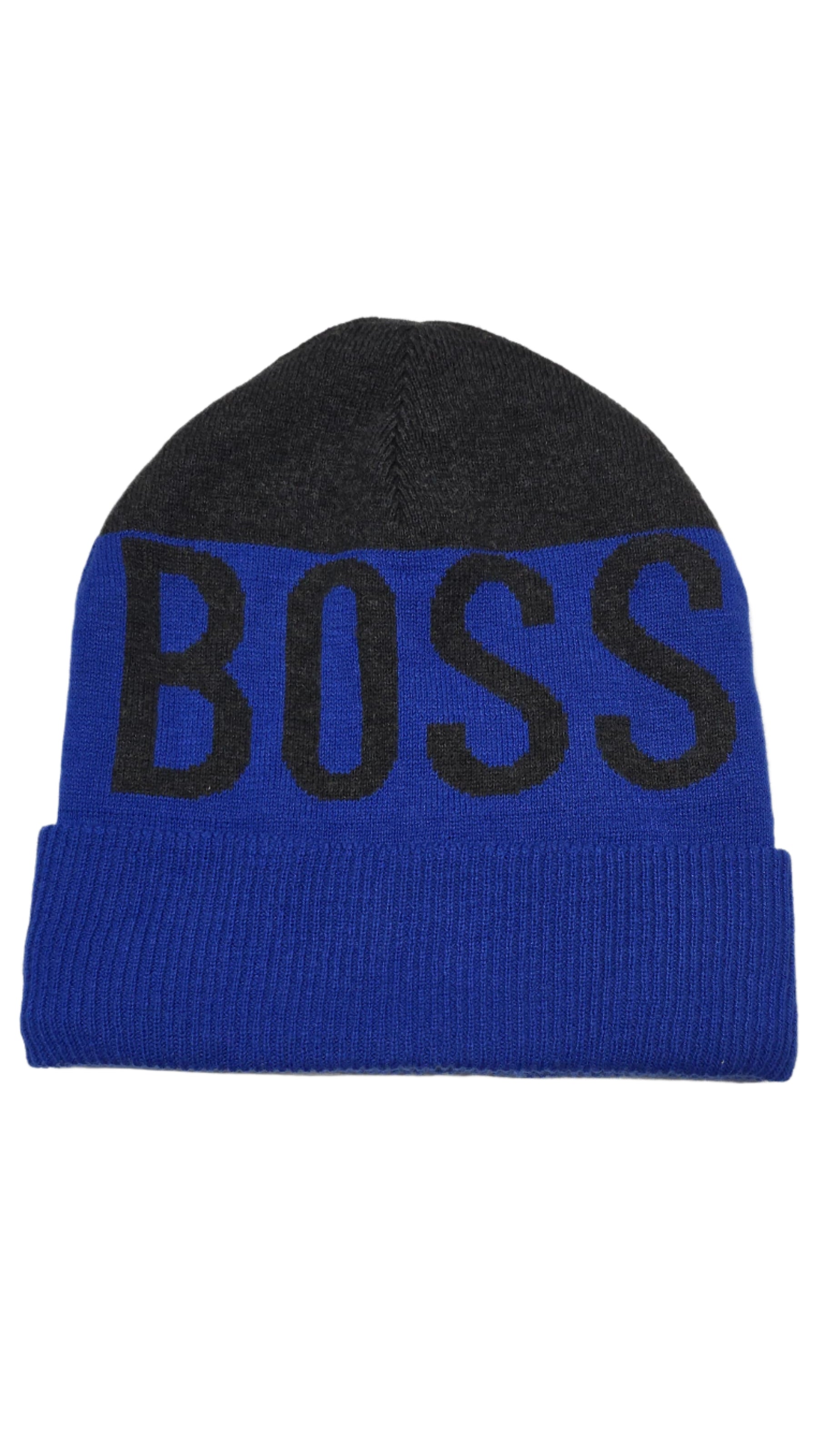 Kids Logo Beanie  (Blue/Black)